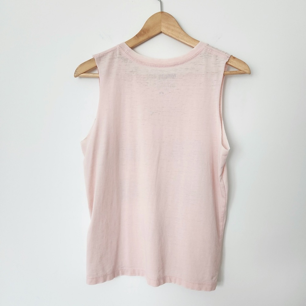 Y2K Mean Girls Pink Graphic Tank Top On Wednesdays We Wear Pink Movie Tee Small - Picture 2 of 12